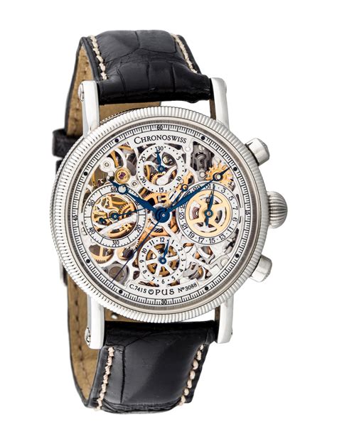 skeleton chronograph watches